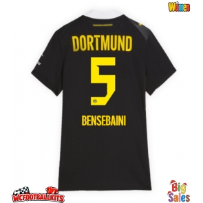 Borussia Dortmund Ramy Bensebaini #5 Replica Away Stadium Shirt for Women 2026-27 Short Sleeve